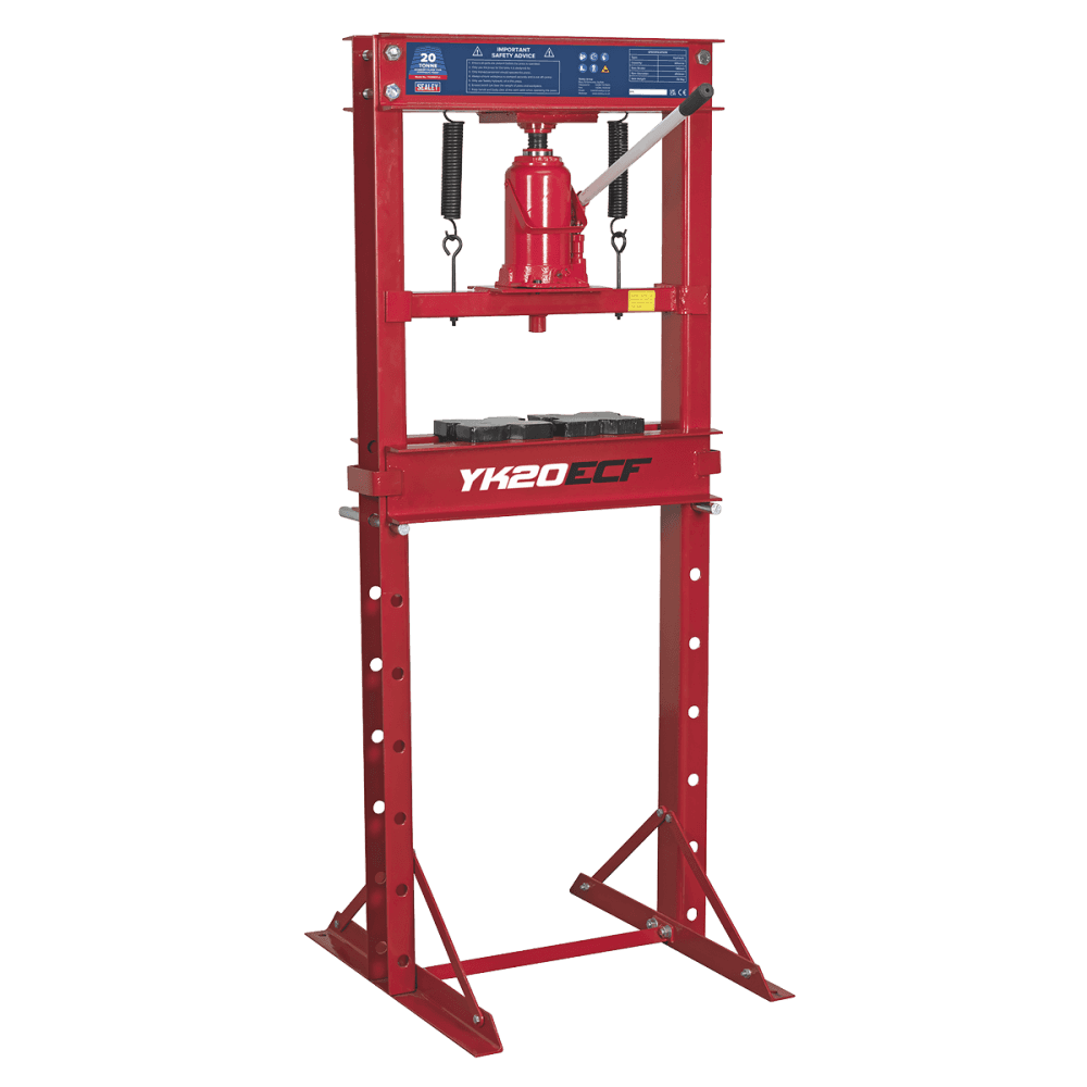 Sealey Hydraulic Press 20tonne Economy Floor Type Model No-YK20ECF