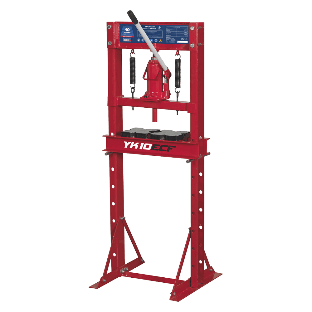 Sealey Hydraulic Press 10tonne Economy Floor Type Model No-YK10ECF