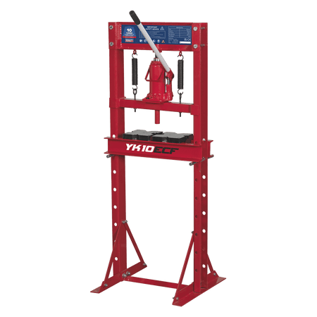 Sealey Hydraulic Press 10tonne Economy Floor Type Model No-YK10ECF