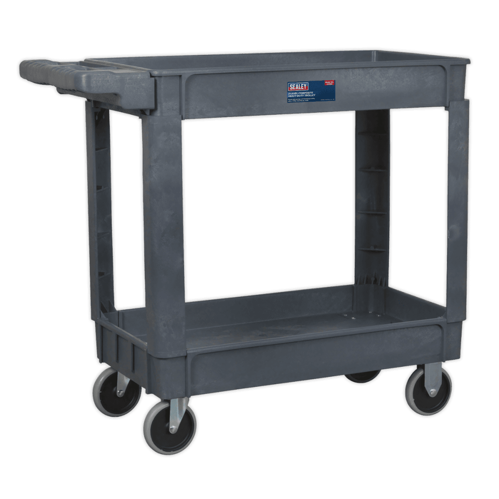 Sealey Trolley 2-Level Composite Heavy-Duty Model No-CX202
