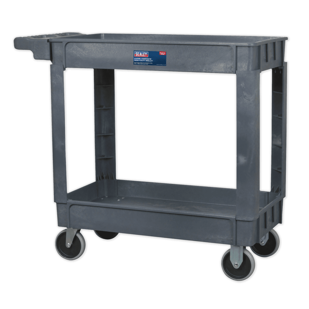 Sealey Trolley 2-Level Composite Heavy-Duty Model No-CX202