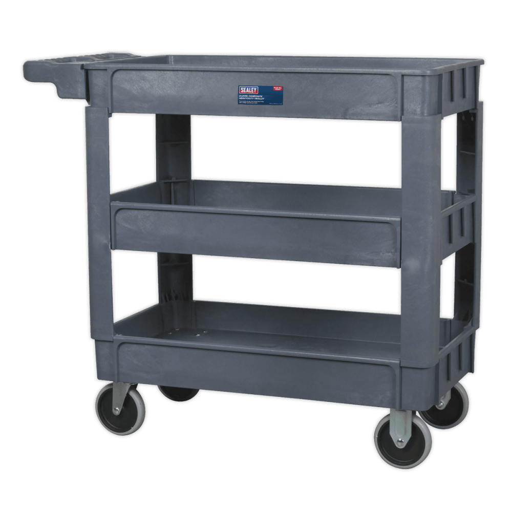 Sealey Trolley 3-Level Composite Heavy-Duty Model No-CX203