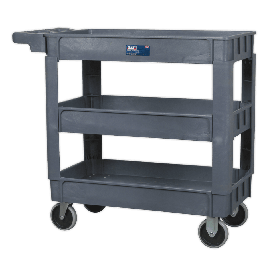 Sealey Trolley 3-Level Composite Heavy-Duty Model No-CX203