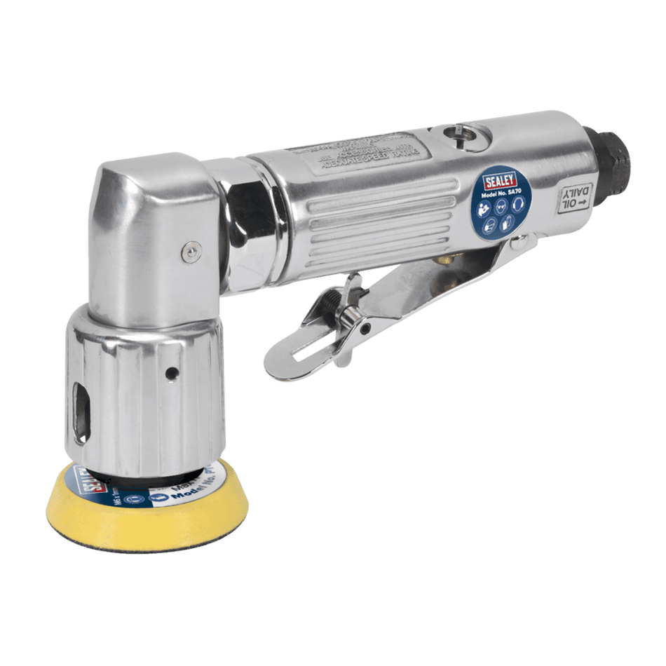 Sealey Air Orbital Sander Mini Disc 50mm Model No-SA70