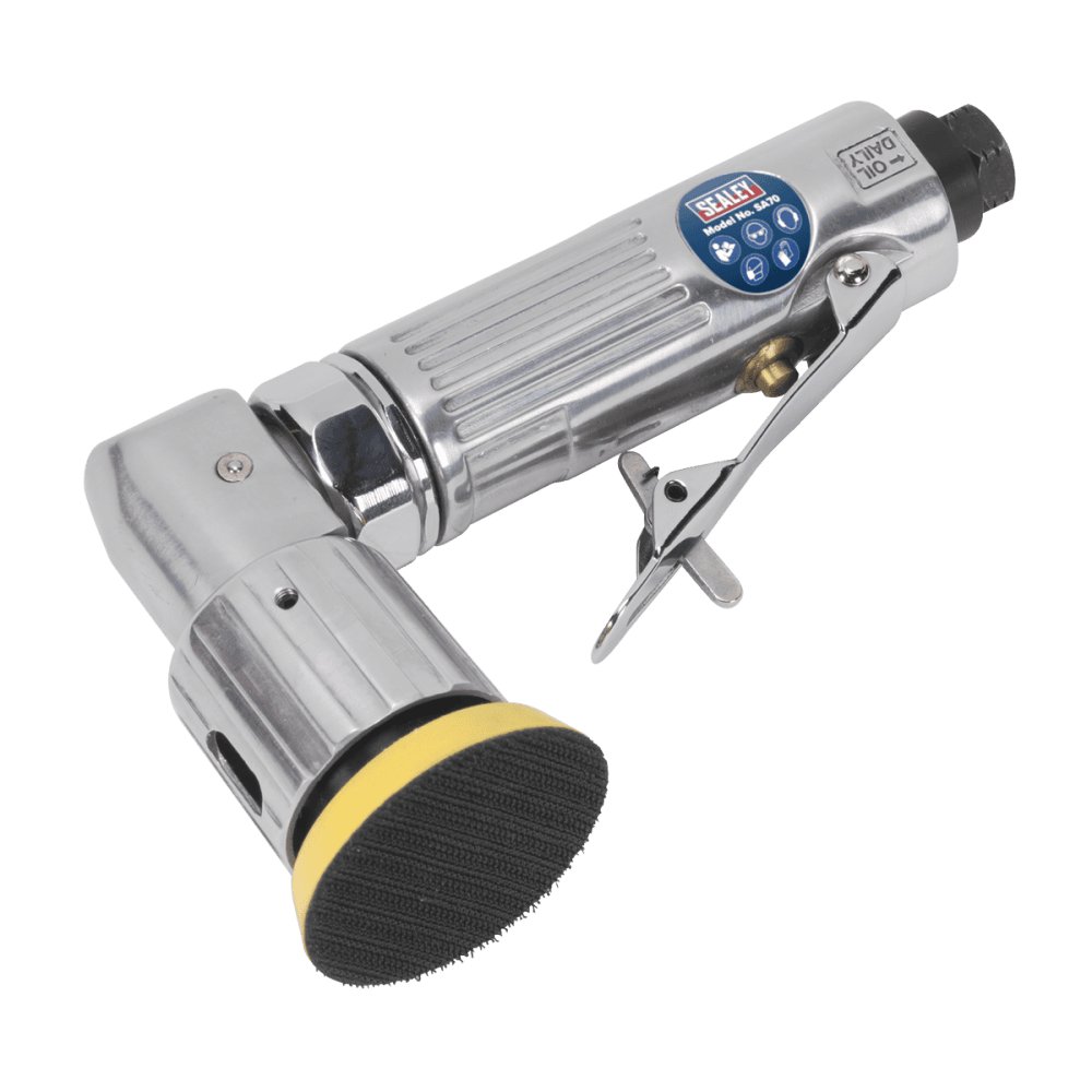 Sealey Air Orbital Sander Mini Disc 50mm Model No-SA70