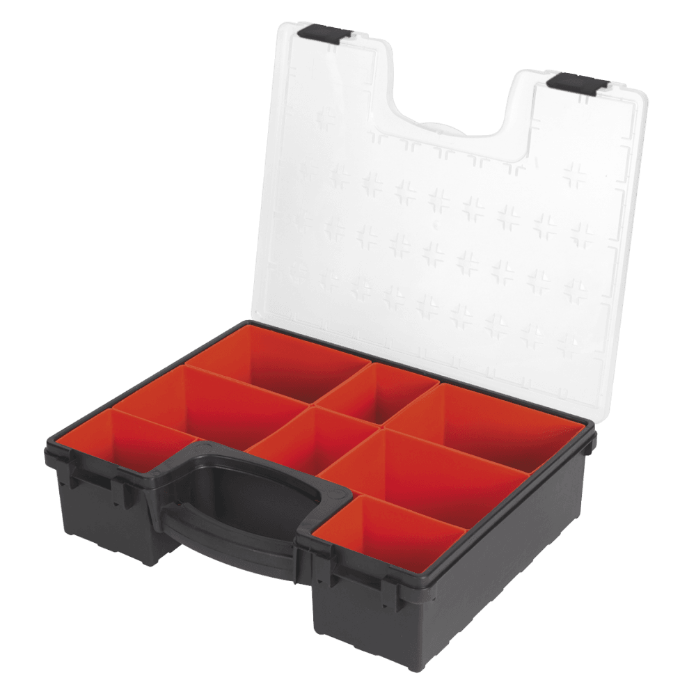 Sealey Parts Storage Case with 8 Removable Compartments Model No-APAS3R
