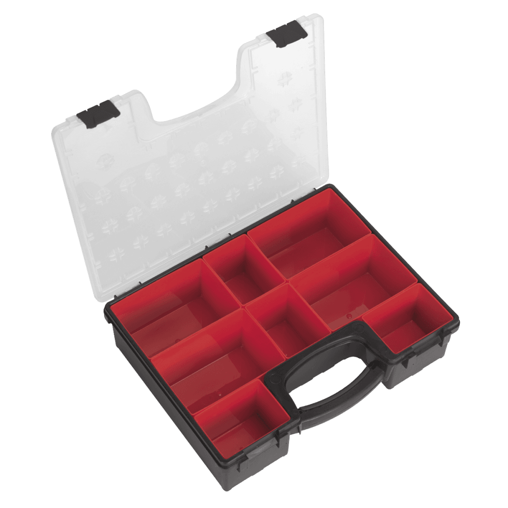 Sealey Parts Storage Case with 8 Removable Compartments Model No-APAS3R