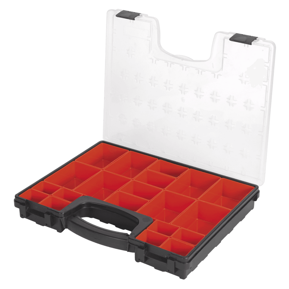 Sealey Parts Storage Case with 20 Removable Compartments Model No-APAS2R