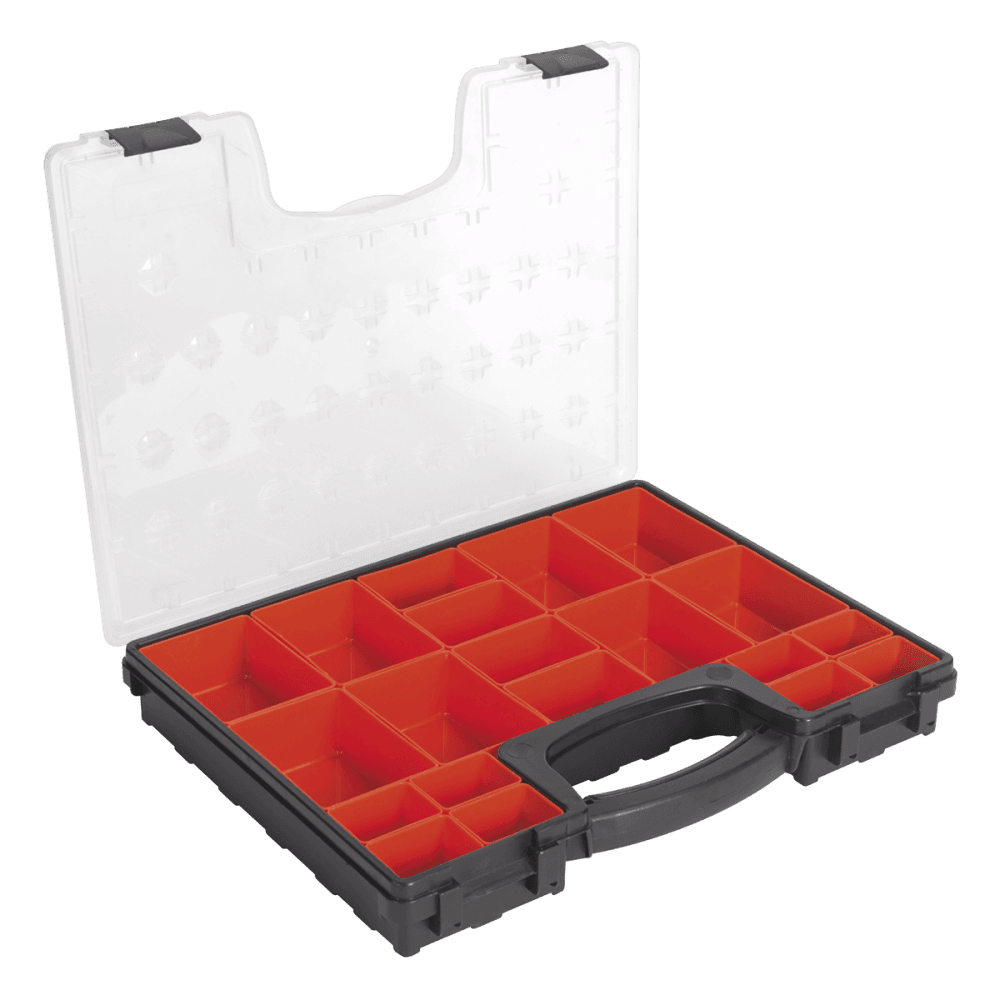 Sealey Parts Storage Case with 20 Removable Compartments Model No-APAS2R