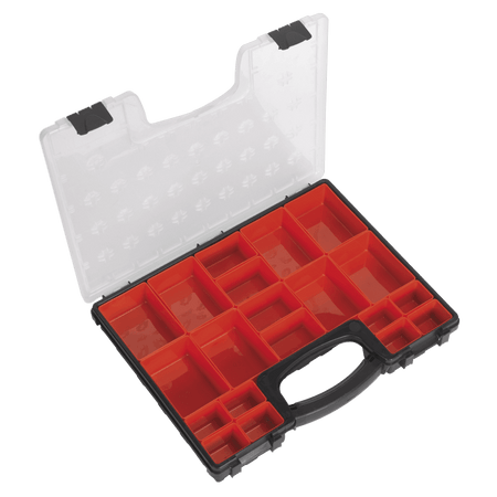Sealey Parts Storage Case with 20 Removable Compartments Model No-APAS2R