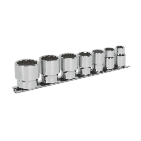 Sealey Socket Set 7pc 3/8"Sq Drive Whitworth Model No-AK2676
