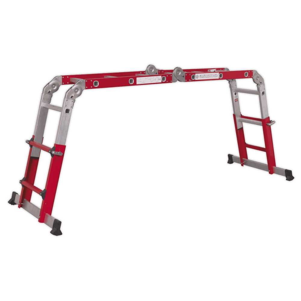 Sealey Aluminium Multipurpose Ladder EN 131 Adjustable Height Model No-AFPL2