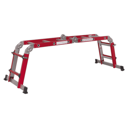 Sealey Aluminium Multipurpose Ladder EN 131 Adjustable Height Model No-AFPL2