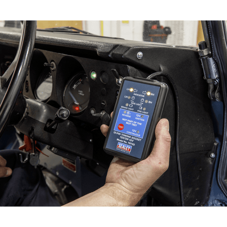 Sealey 13-Pin Towing Socket Tester 12V - VOSA Approved Model No-TST22