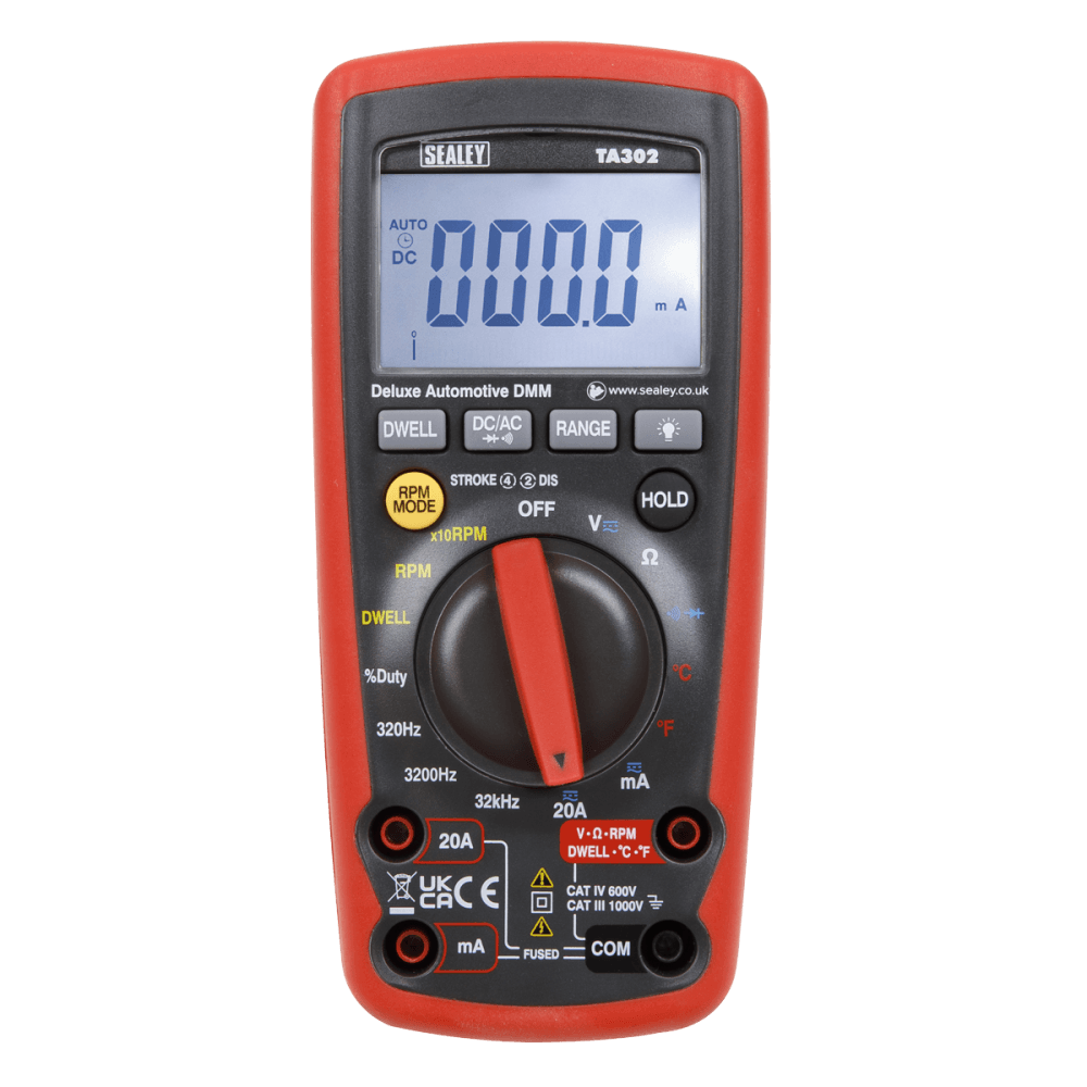 Sealey Digital Automotive Analyser 12 Function with IC Model No-TA302