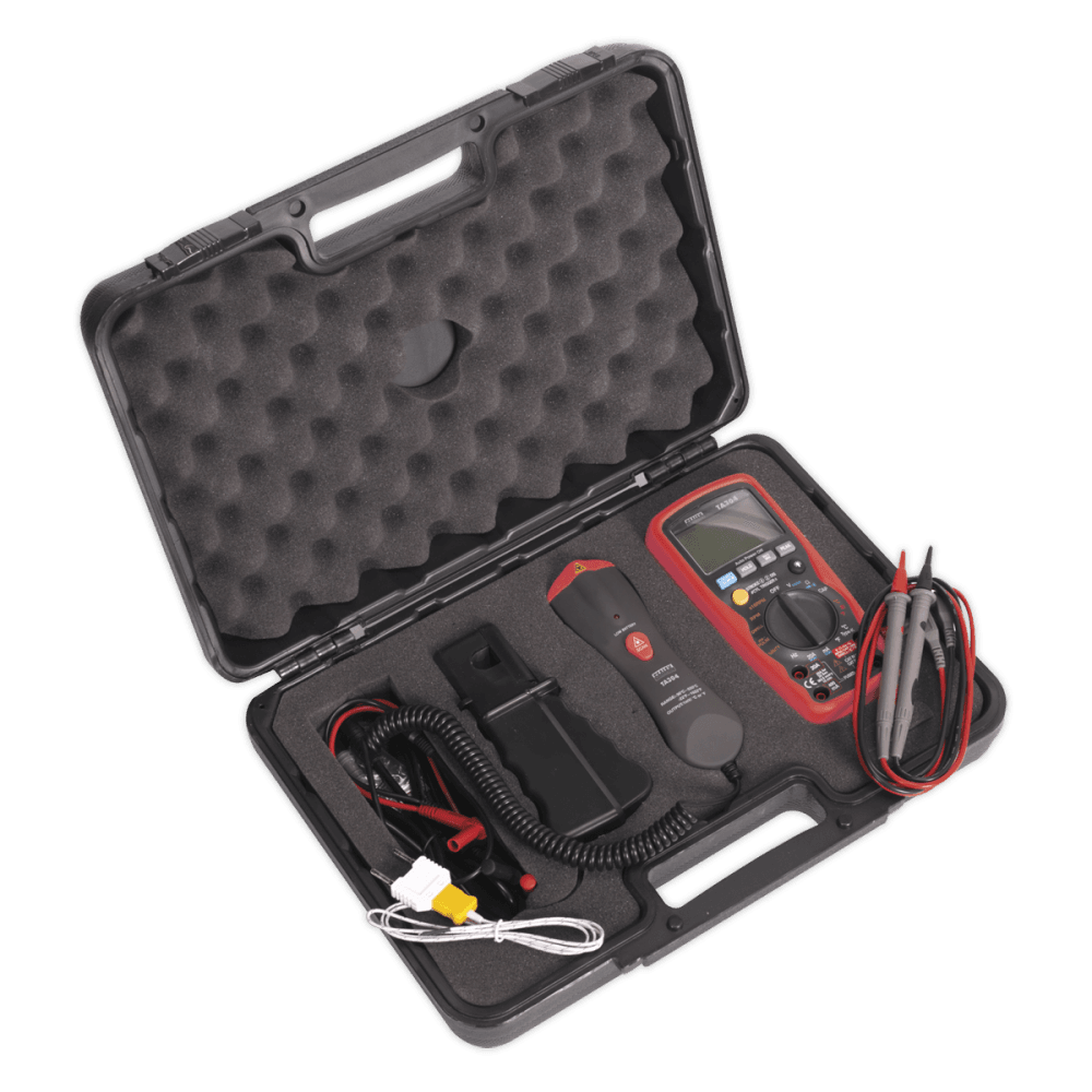 Sealey Digital Automotive Analyser 15 Function with IC/IR Model No-TA304