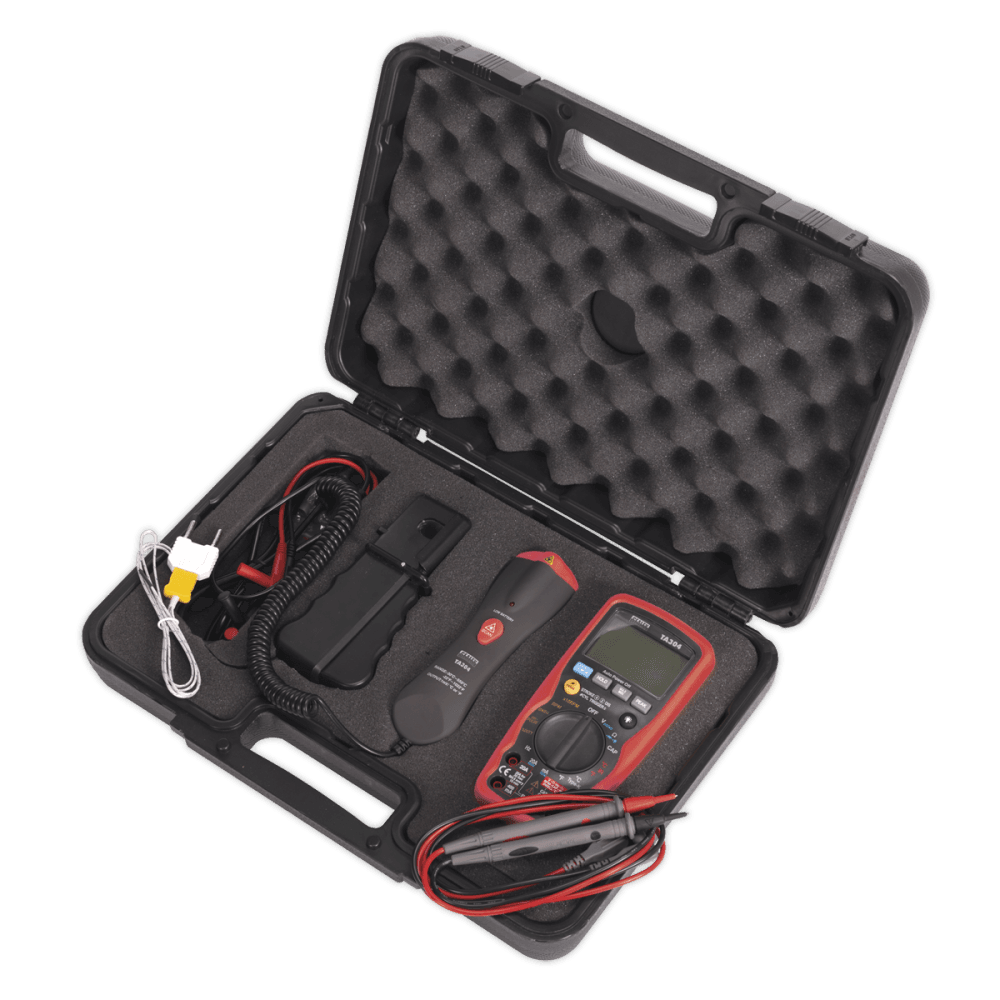 Sealey Digital Automotive Analyser 15 Function with IC/IR Model No-TA304