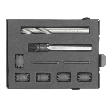 Sealey Spot Weld Cutter & Drill Bit Set 9pc 10mm Model No-AK4730