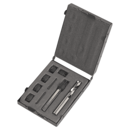 Sealey Spot Weld Cutter & Drill Bit Set 9pc 10mm Model No-AK4730