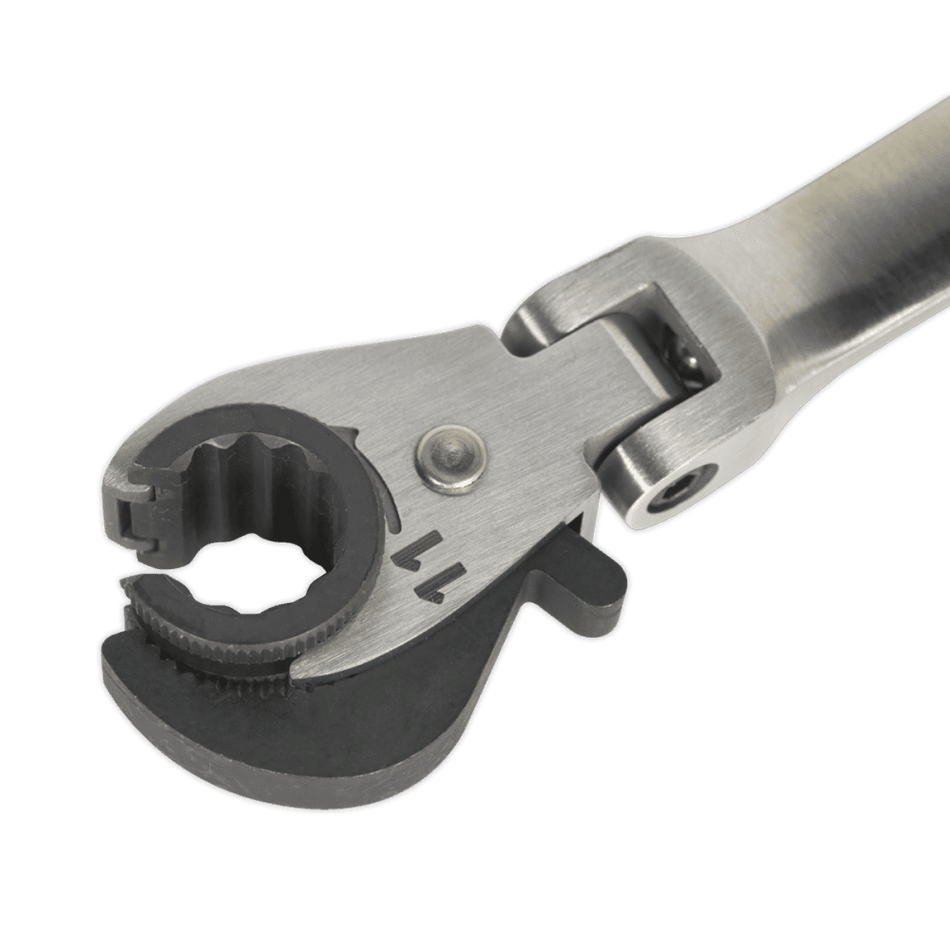Sealey Flare Nut Spanner Ratcheting 10 & 11mm Model No-VS0347
