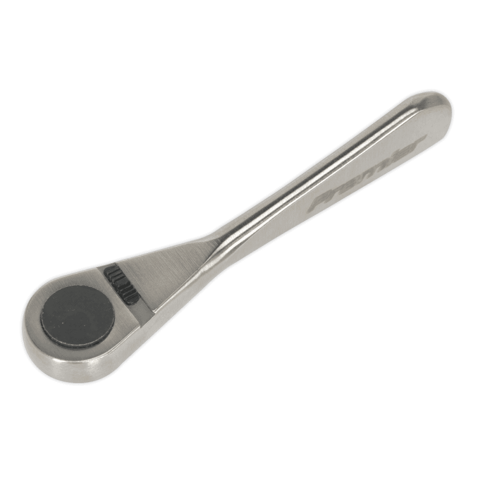 Sealey Ratchet Wrench Micro 1/4"Sq Drive Stainless Steel Model No-AK6960