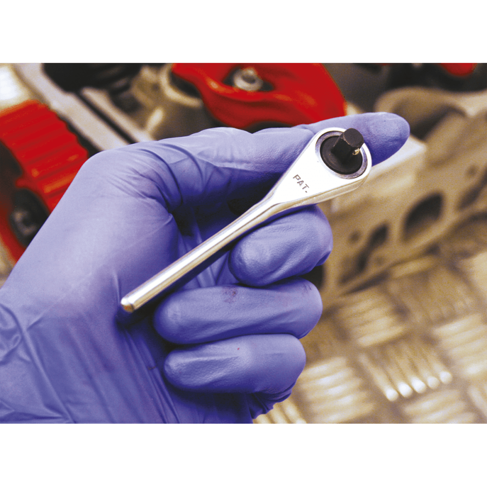 Sealey Ratchet Wrench Micro 1/4"Sq Drive Stainless Steel Model No-AK6960