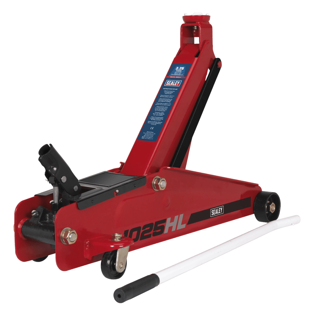 Sealey Trolley Jack 2.25tonne High Lift Super Rocket Lift Model No-1025HL