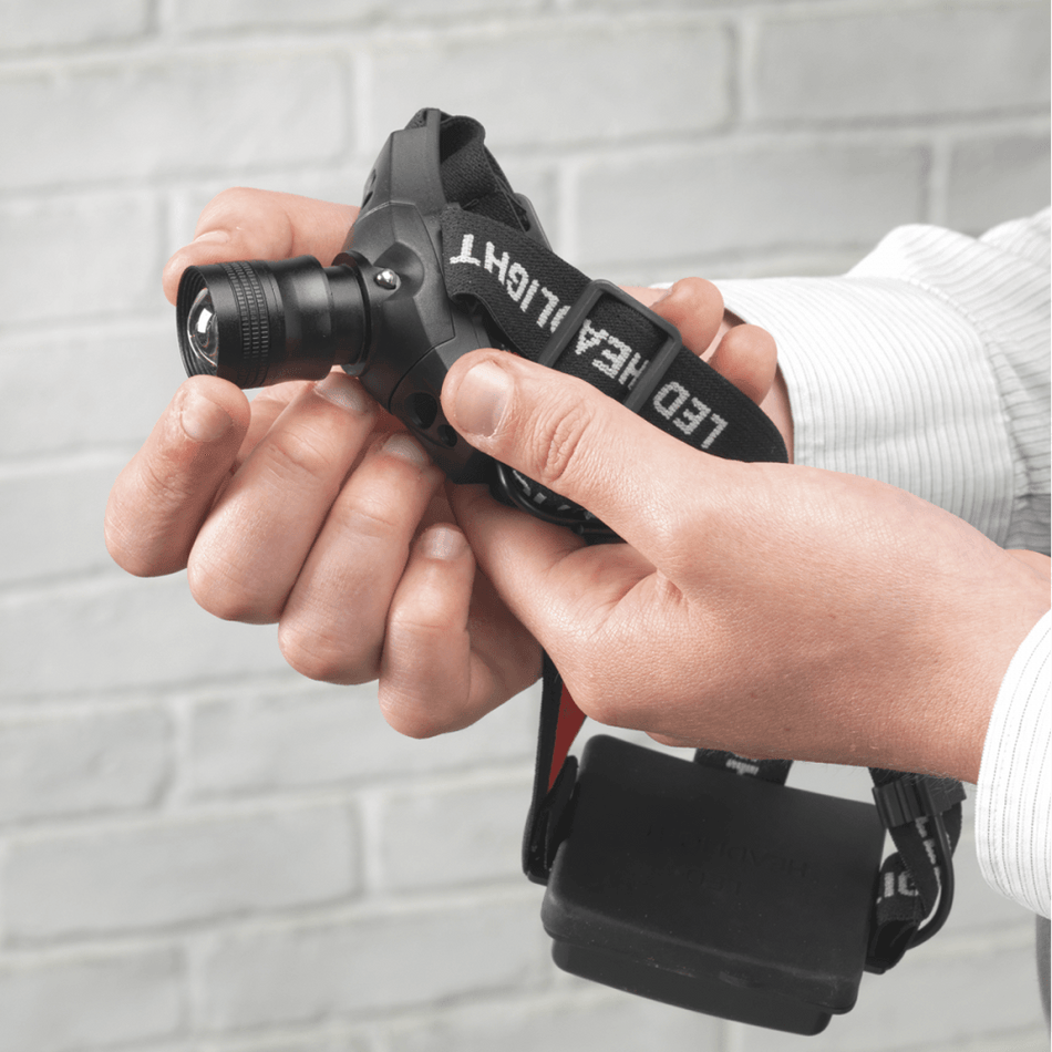 Sealey 3W CREE LED Headband & Hat Torch Model No-HT103LED
