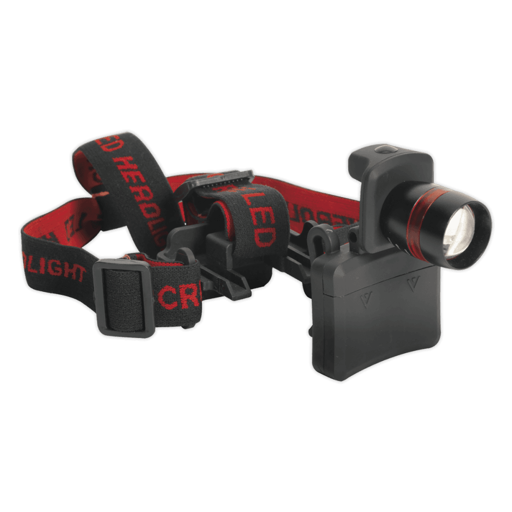 Sealey 3W CREE LED Headband & Hat Torch Model No-HT103LED