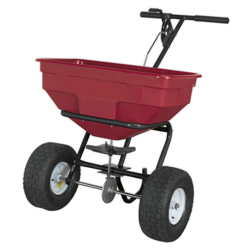 Sealey Broadcast Spreader 57kg Walk Behind Model No-SPB57W