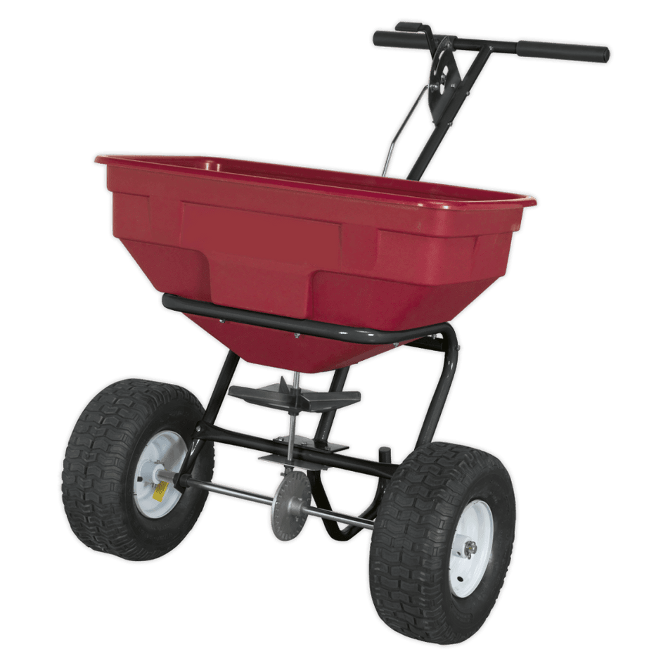 Sealey Broadcast Spreader 57kg Walk Behind Model No-SPB57W