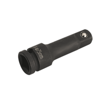 Sealey Impact Extension Bar 75mm 1/2"Sq Drive Model No-AK5501