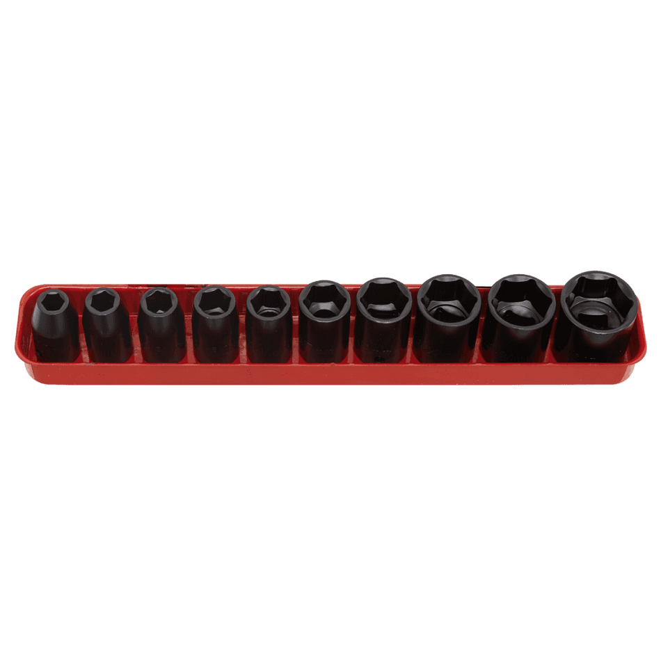 Sealey Impact Socket Set 10pc 1/2"Sq Drive Metric Model No-AK56/11M
