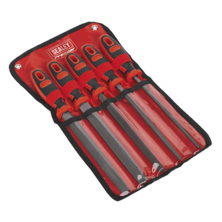 Sealey 200mm Engineers File Set 5pc Model No-AK573