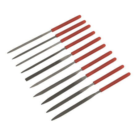 Sealey Needle File Set 10pc Model No-AK576