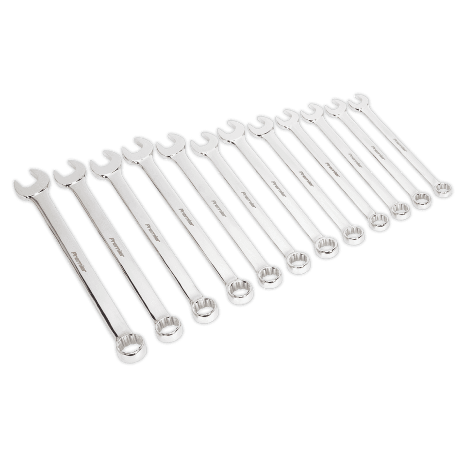 Sealey Combination Spanner Set 12pc Jumbo Metric Model No-AK6082