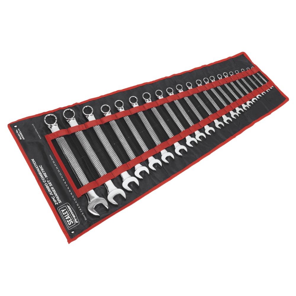 Sealey Combination Spanner Set 21pc Jumbo Metric Model No-AK6083