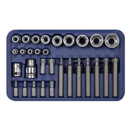Sealey TRX-Star Socket & Bit Set 30pc Model No-AK619