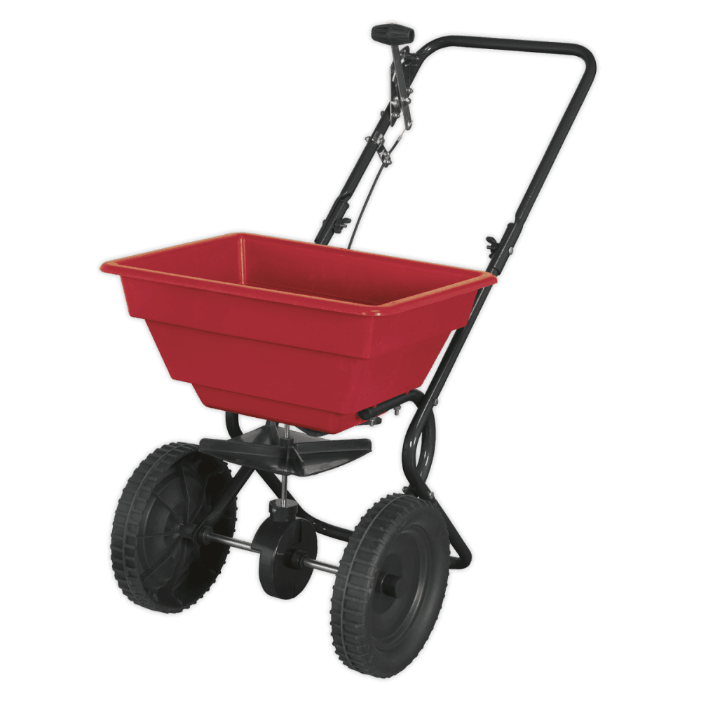 Sealey Broadcast Spreader 27kg Walk Behind Lightweight Model No-SPB27W