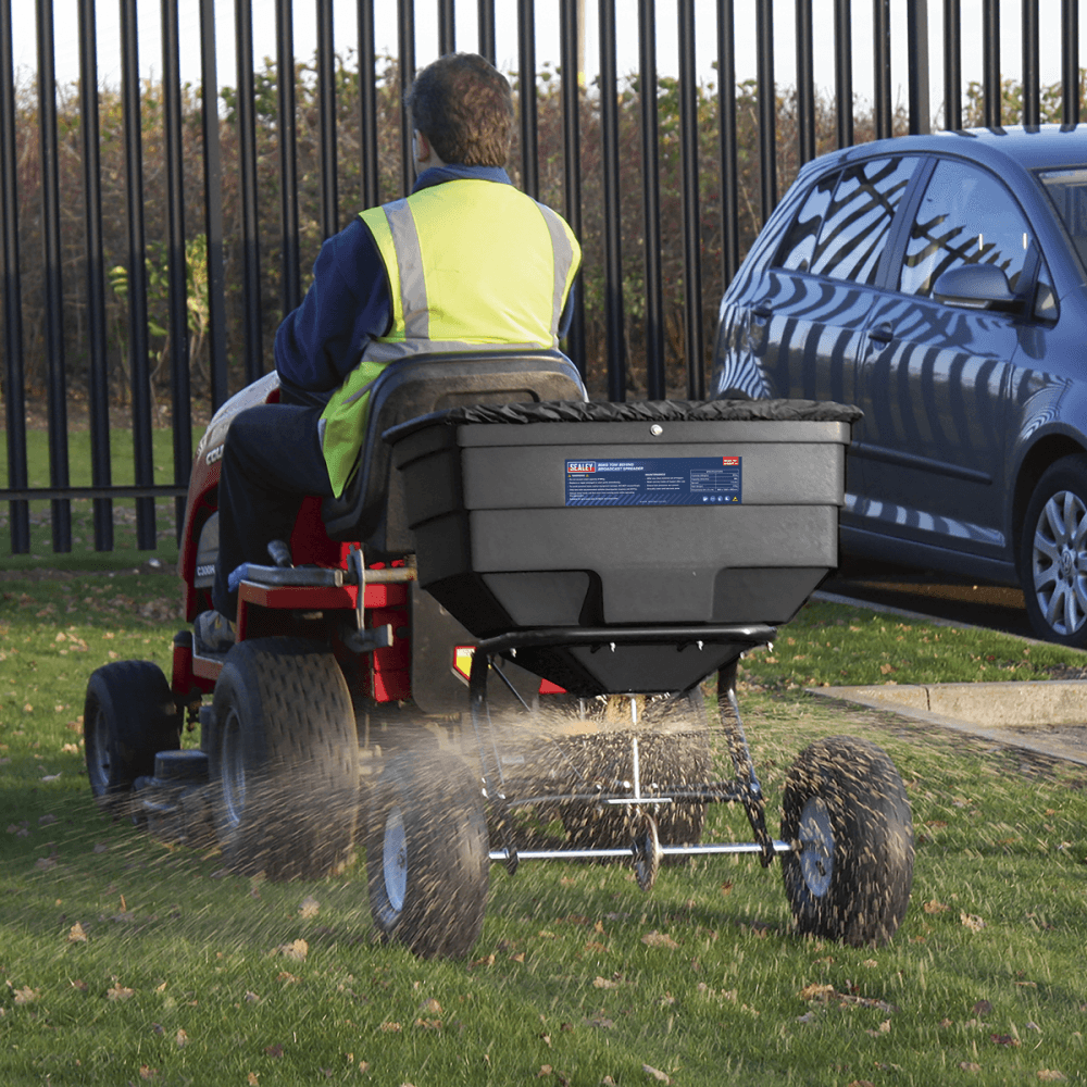 Sealey Broadcast Spreader 80kg Tow Behind Model No-SPB80T