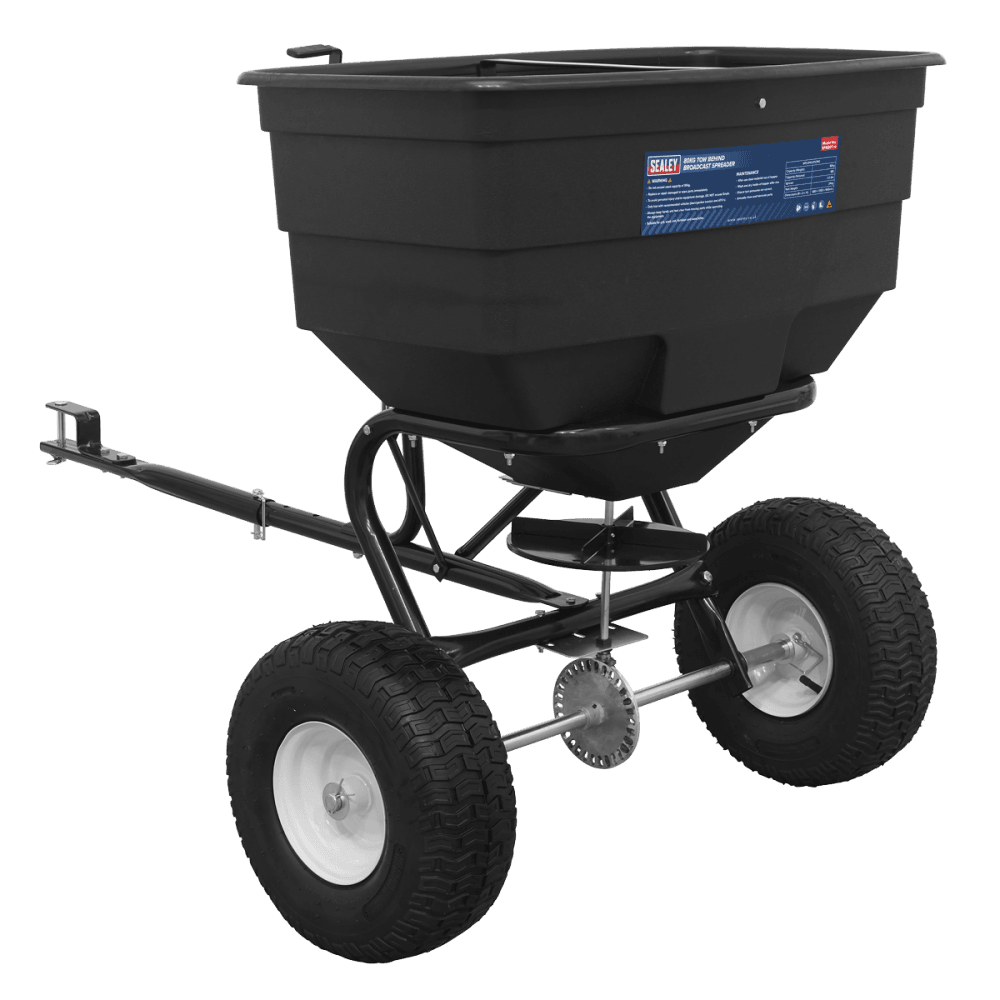 Sealey Broadcast Spreader 80kg Tow Behind Model No-SPB80T