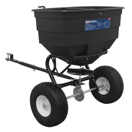 Sealey Broadcast Spreader 80kg Tow Behind Model No-SPB80T
