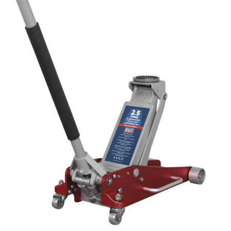 Sealey Trolley Jack 2.5tonne Aluminium/Steel Rocket Lift Model No-RJAS2500