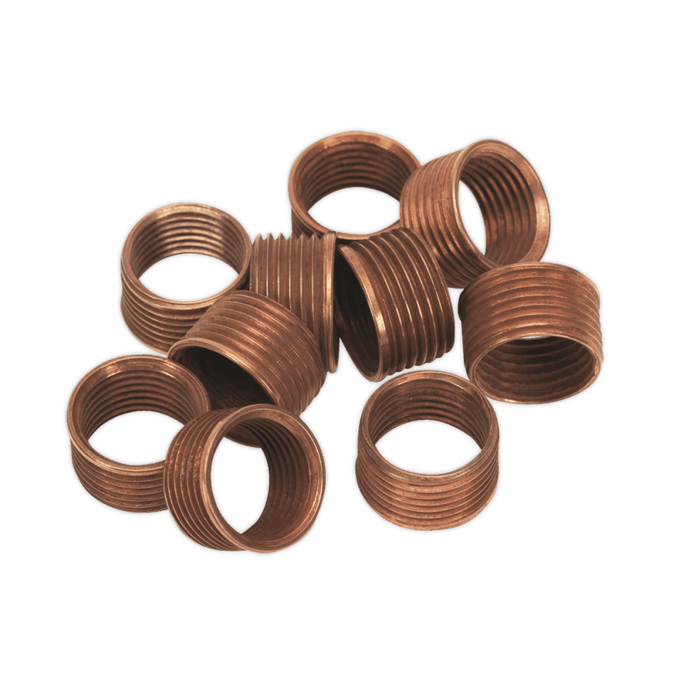 Sealey Thread Inserts M14 x 1.25mm 9.4mm for VS301 Pack of 10 Model No-VS301.9