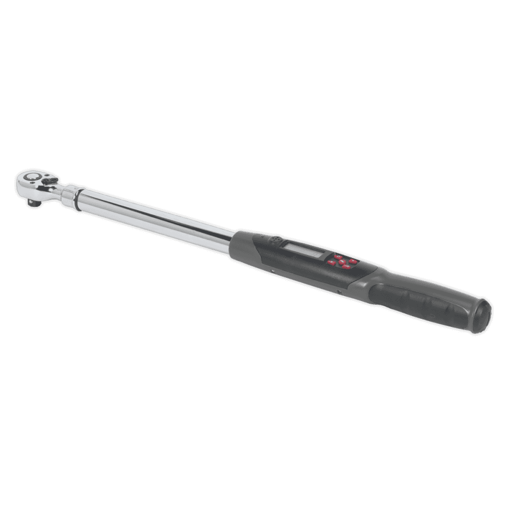 Sealey Angle Torque Wrench Digital 1/2"Sq Drive 20-200Nm Model No-STW306