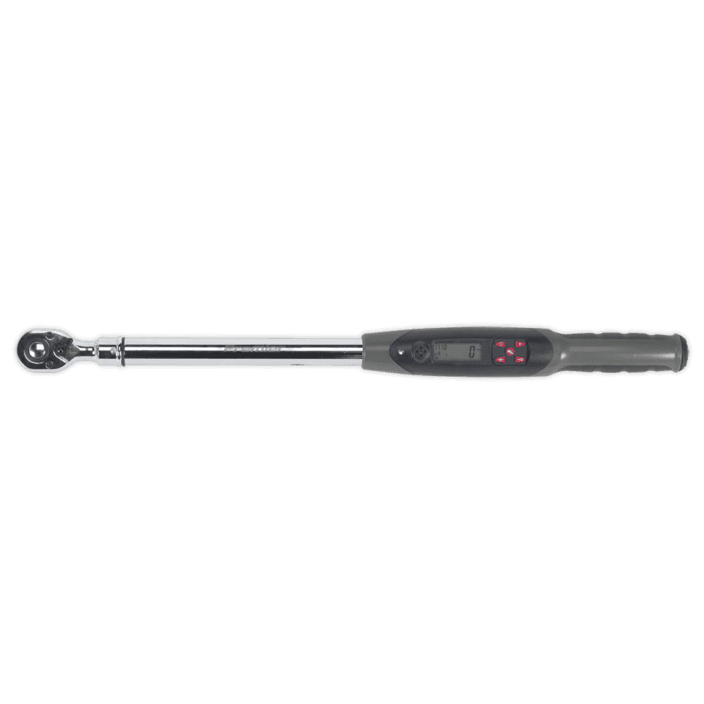 Sealey Angle Torque Wrench Digital 1/2"Sq Drive 20-200Nm Model No-STW306