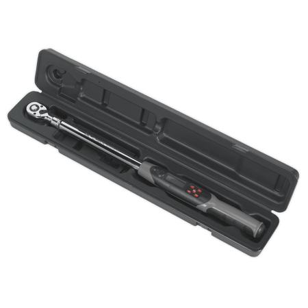 Sealey Angle Torque Wrench Digital 1/2"Sq Drive 20-200Nm Model No-STW306