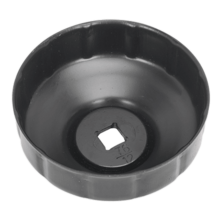 Sealey Oil Filter Cap Wrench 76mm x 12 Flutes Model No-VS7006.V2-07