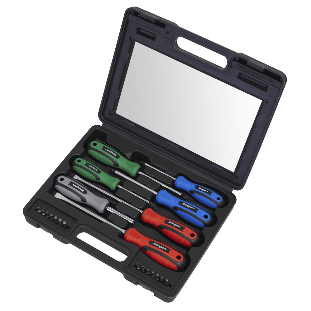 Sealey Screwdriver Set 21pc with Carry-Case Model No-S0923