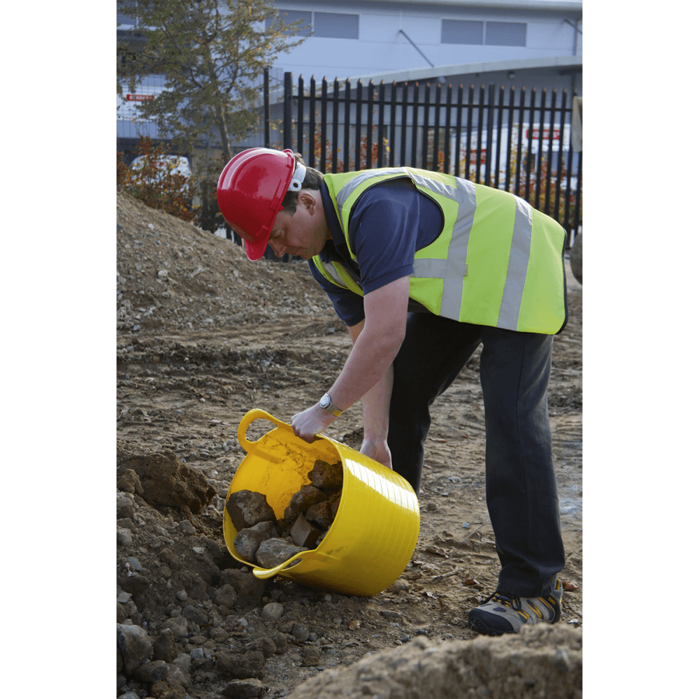 Sealey Heavy-Duty Flexi Tub 40ltr - Yellow Model No-SFT40Y